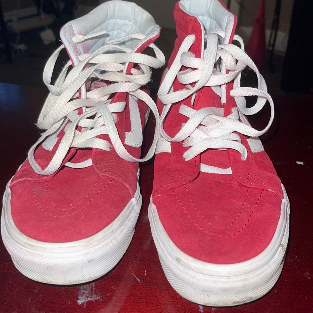 High top Felt Vans